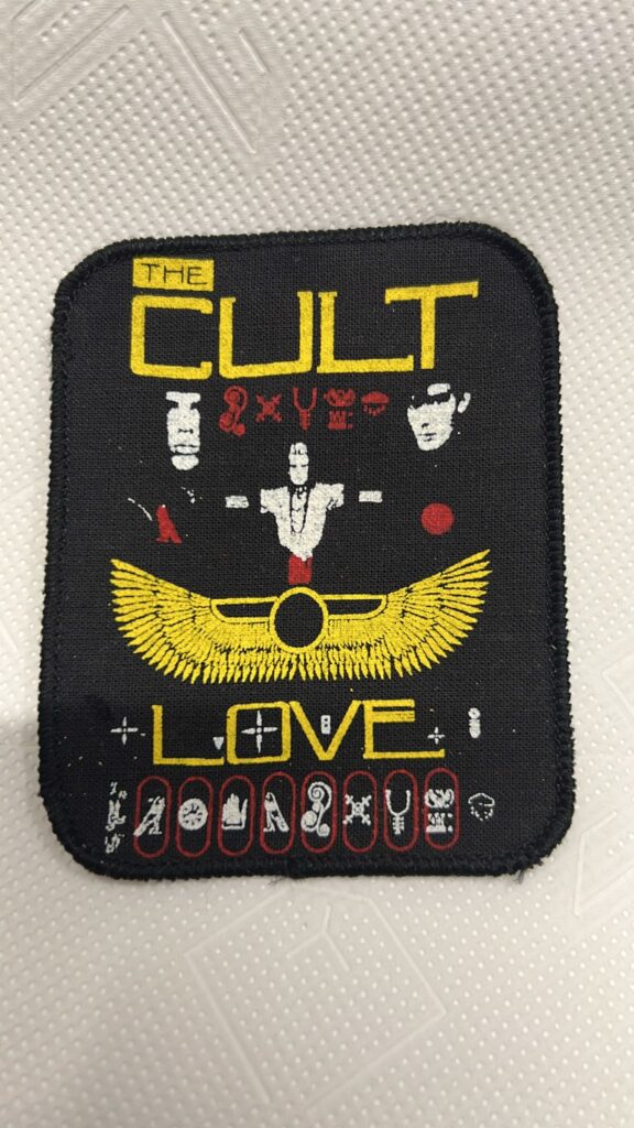 Nášivka Cult vintage 80´s 7,8cm x 9,8cm
