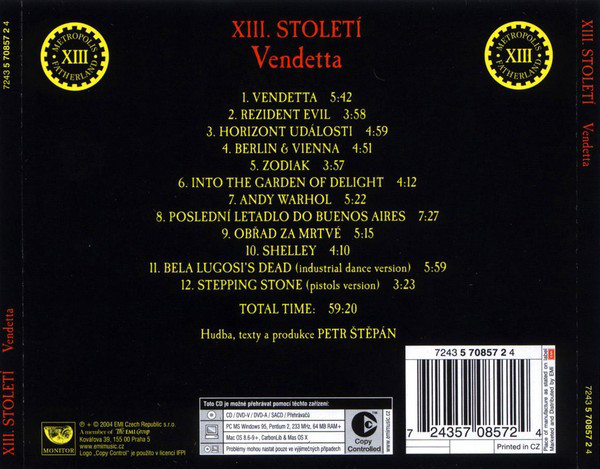 XIII. Století – Vendetta - Obrázek 3